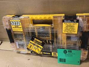 DEWALT MAXFIT Steel Drill and Driving Bit Set (160-Piece) Customer Returns See Pictures