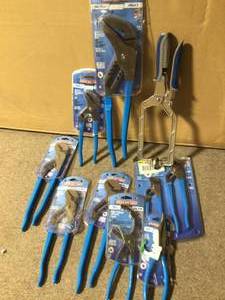 MIX LOT OF CHANNELOCK PLIERS Customer Returns See Pictures