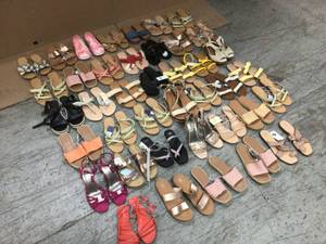 Lot of Sandals Shoes Various Models and Sizes See Pictures