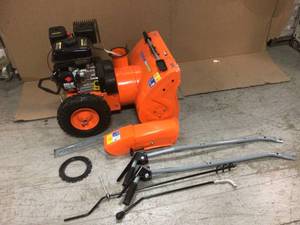 YARDMAX 22 in. 2-Stage Gas Snow Blower Customer Rerurns See Pictures