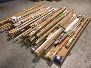 Lot of Door Trim Molding Various Models and Sizes and Conditions See Pictures