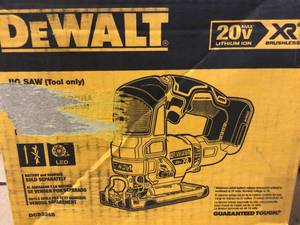 lot 11 image: DEWALT 20-Volt MAX XR Cordless Brushless Jigsaw (Tool-Only) Customer Returns See Pictures