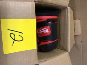 lot 12 image: Milwaukee M18 18-Volt Lithium-Ion Cordless 5 in. Random Orbit Sander (Tool-Only) Customer Returns See Pictures