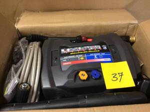 lot 37 image: RYOBI 1800 PSI 1.2 GPM Cold Water Electric Pressure Washer Customer Returns See Pictures
