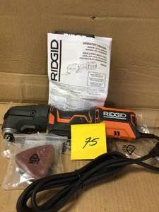 lot 75 image: 4 Amp Corded Oscillating Multi-Tool Customer Returns See Pictures