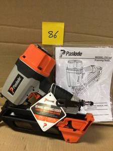 lot 86 image: Paslode Pneumatic 3-14 in. 30° Compact Framing Nailer Customer Returns See Pictures