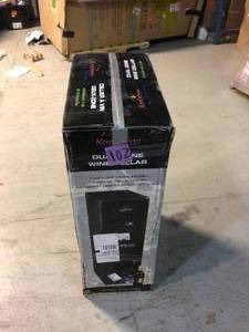 lot 102 image: 18-Bottle Dual Zone Wine Cellar by Koolatron Customer Returns See Pictures