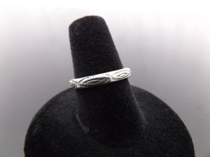 lot 88 image: .925 Sterling Silver SILPADA Band Ring Size 7