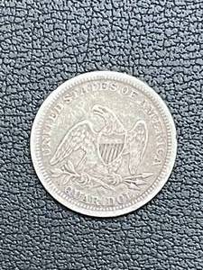 1854 Seated Liberty Quarter