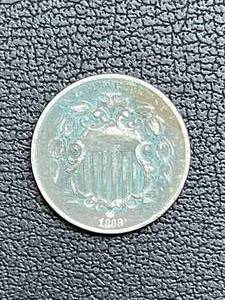 1868 Shield Nickel