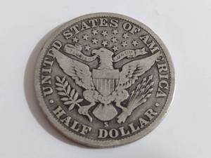 1915-S Barber Half Dollar