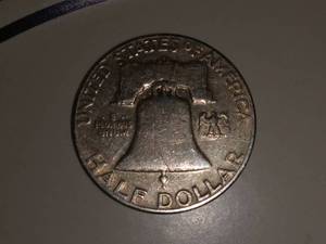 1952-S Franklin Half Dollar