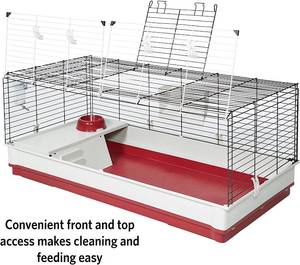 lot 248 image: MidWest Homes for Pets Wabbitat Deluxe Rabbit Home Kit.