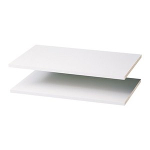 lot 131 image: Easy Track RS1423 24 x 14 Shelves - White (2 Count).