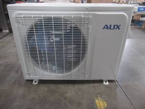 lot 277 image: AUX AUX 12,000 BTU Ductless Mini Split Air Conditioner Condenser with Heat Pump 17 SEER 115-Volt 1 Ton, OUTDOOR UNIT ONLY - NO LINES