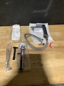 lot 5 image: stufurhome Monty Single Hole 1-Handle 1.2 GPM CALGreen Bathroom Faucet in Chrome See Pictures