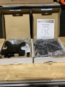 lot 7 image: (2) Commercial Electric Full Motion TV Wall Mount for 20 in. - 56 in. TVs See Pictures