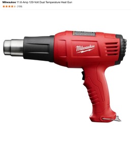 lot 36 image: Milwaukee M12 FUEL 12-Volt Lithium-Ion Brushless Cordless 14 in. Hex Impact Driver (Tool-Only) & (USED)  Milwaukee 11.6-Amp 120-Volt Dual Temperature Heat Gun See Pictures
