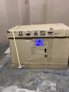 lot 50 image: Husky 33 in. W 4-Drawer Mechanics Tool Utility Cart in Gloss Black See Pictures