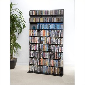 lot 56 image: Atlantic Inc 72 Large Media Rack in - Black