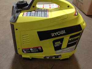 RYOBI 1000 WATT INVERTER GENERATOR NOT USED SEE PICTURES