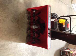 Power Smart 24 in. 2-Stage Electric Start Gas Snow Blower not used see pictures