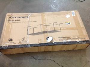 Fleximount  4 x 8 Overhead Garage Storage Rack not used