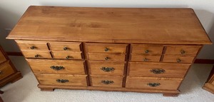 Nine Drawer Vintage Dresser