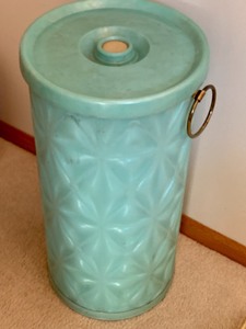 Super Fun Vintage Mid Century Hamper