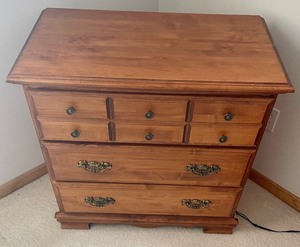 Small Vintage Three Drawer Dresser