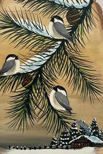 Wonderful Wooden Painted Art by Kardell