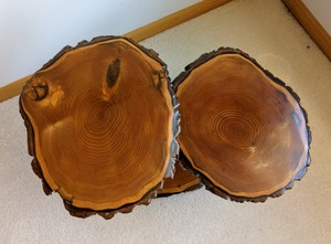 Tiered Wood Accent Table or Plant Stand