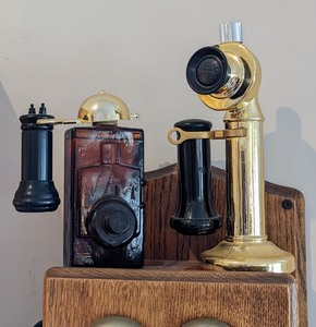 Vintage Wall Crank Phone