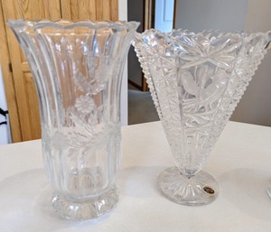 Vintage CutPressed Glassware