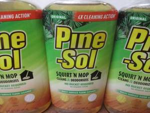 Pine Sol Squirt and Mop