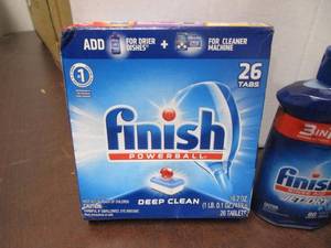 Finish Powerballs and Rinse Aid