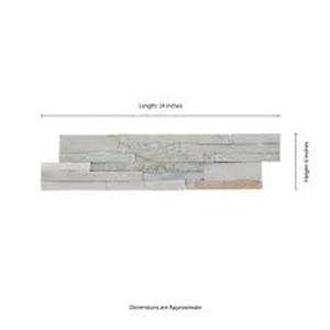 lot 13 image: Malibu Honey Ledger Panel 6 in. x 24 in. Natural Quartzite Wall Tile (48 sq. ft.)
