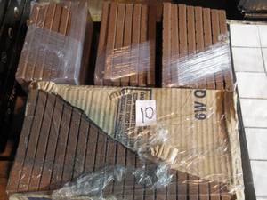 lot 10 image: Quarry Red Flash 6 in. x 6 in. Ceramic Floor and Wall Tile (11 sq. ft.)