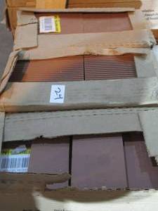 lot 24 image: Red Blaze 6 in. x 6 in. Ceramic Floor and Wall Tile (25  sq. ft.)
