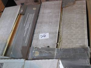 lot 26 image: Ashwood Cream 4 in. x 12 in. Matte Porcelain Wall and Floor Tile (26.64 sq. ft.)