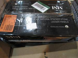 lot 66 image: Natural Earth 6 in. x 6 in. Ledger Corner Natural Slate Wall Tile (2.5 sq. ft)