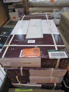 lot 70 image: Carrara Polished 12 in. x 24 in. Polished Porcelain Floor and Wall Tile (62 sq. ft.)