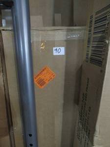 lot 90 image: Closet Evolution Essential Shoe 25 in. W Classic White Wood Closet Tower