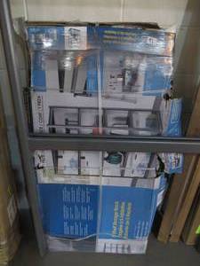 lot 91 image: Whalen 5-Shelf Heavy Duty Steel Shelving Unit, 48 W x 24 D x 72 H, Black