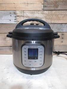 lot 18 image: Instant Pot Duo Nova 80 8 Qt 10-in-1 Multi- Use Programmable Pressure Cooker and more, Stainless SteelBlack