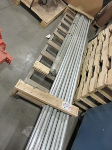 lot 812 image: A PALLET OF NEW GALVANIZED CONDUIT