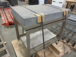 lot 821 image: TRU STONE GRANITE INSPECTION PLATE