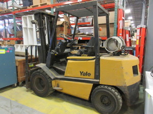 lot 802 image: YALE 6000 LB FORKLIFT (LP)
