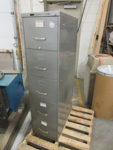 lot 849 image: STEELCASE 5 DRAWER FILE