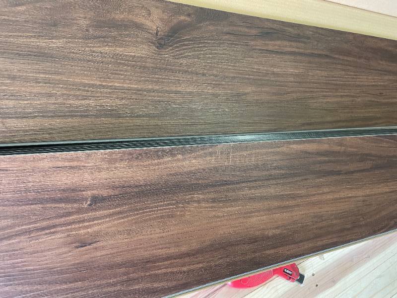 lot 145 image: 395 SF of Premium Easy Install Luxury Vinyl Plank Flooring - Moroccan Oak